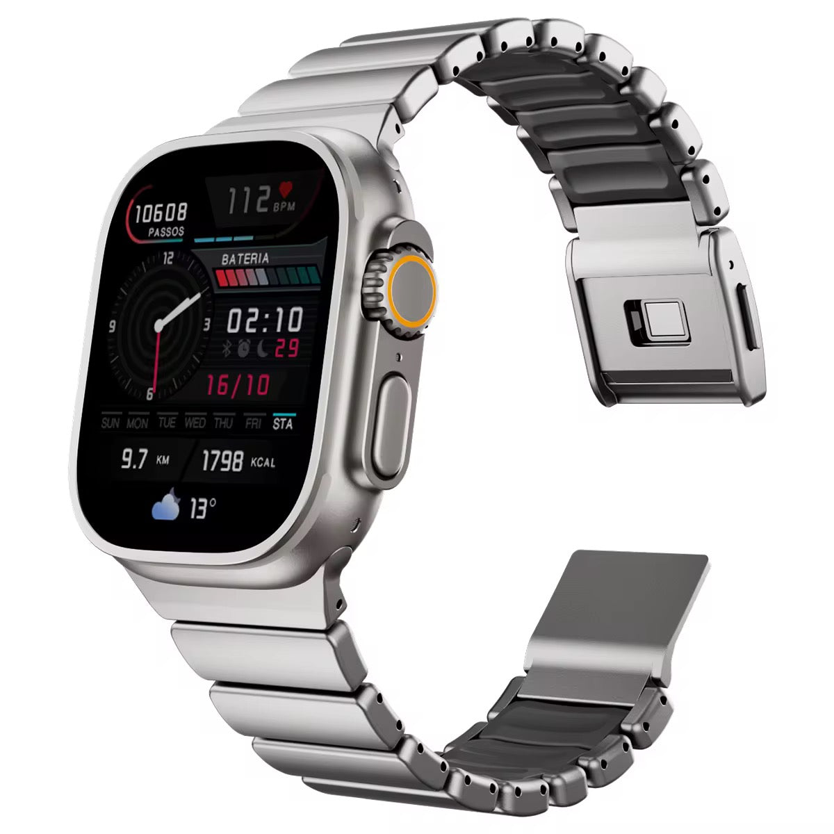 Stainless Steel Magnetic Strap for Apple Watch